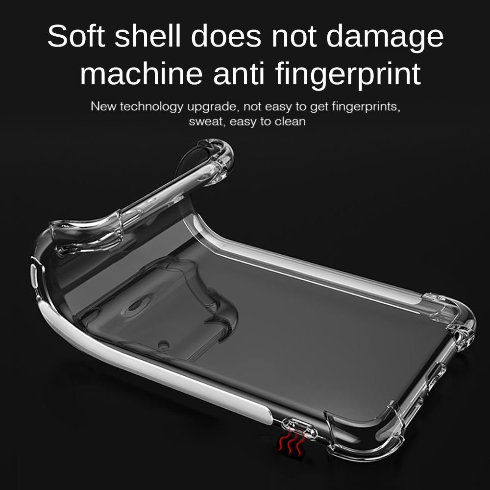 Picture of For Honor Magic6 Pro 5G Clear TPU Shockproof Soft Silicone Full Pack Phone Case for Honer Magic 6Pro 6.8 inch Thickened Airbag Phone Back Cover