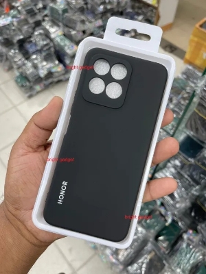 Picture of Honor X8b Liquid Silicon Case Phone Full Camera Bumper Back Shockproof Casing Soft TPU Cover