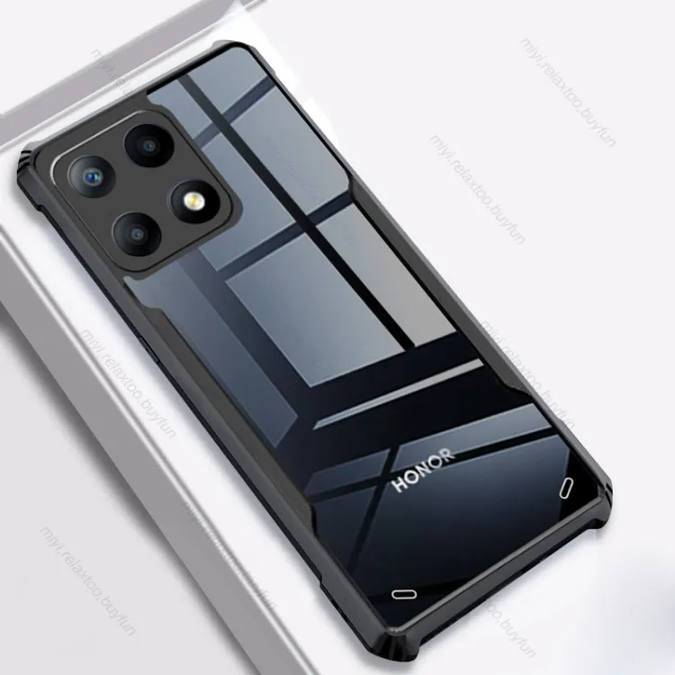 Picture of For Honor X6 / Honor X8 5G Xunddu Bumper Case Reinforced Corner with Shock-Proof Transparent Full Air Protection Back Cover