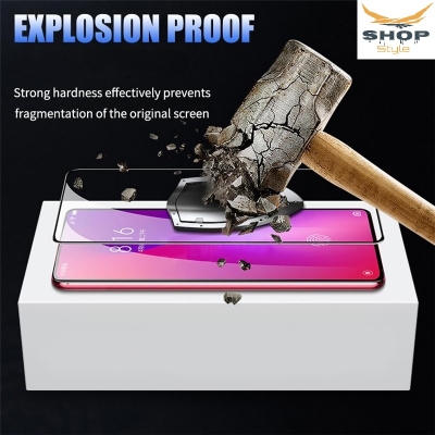 Picture of Infinix Hot 30 Play NFC - ( 6.82 inches ) Premium Quality 6D Full Cover Glass HD Clear Scratchproof Tempered Glass Screen Protector ......