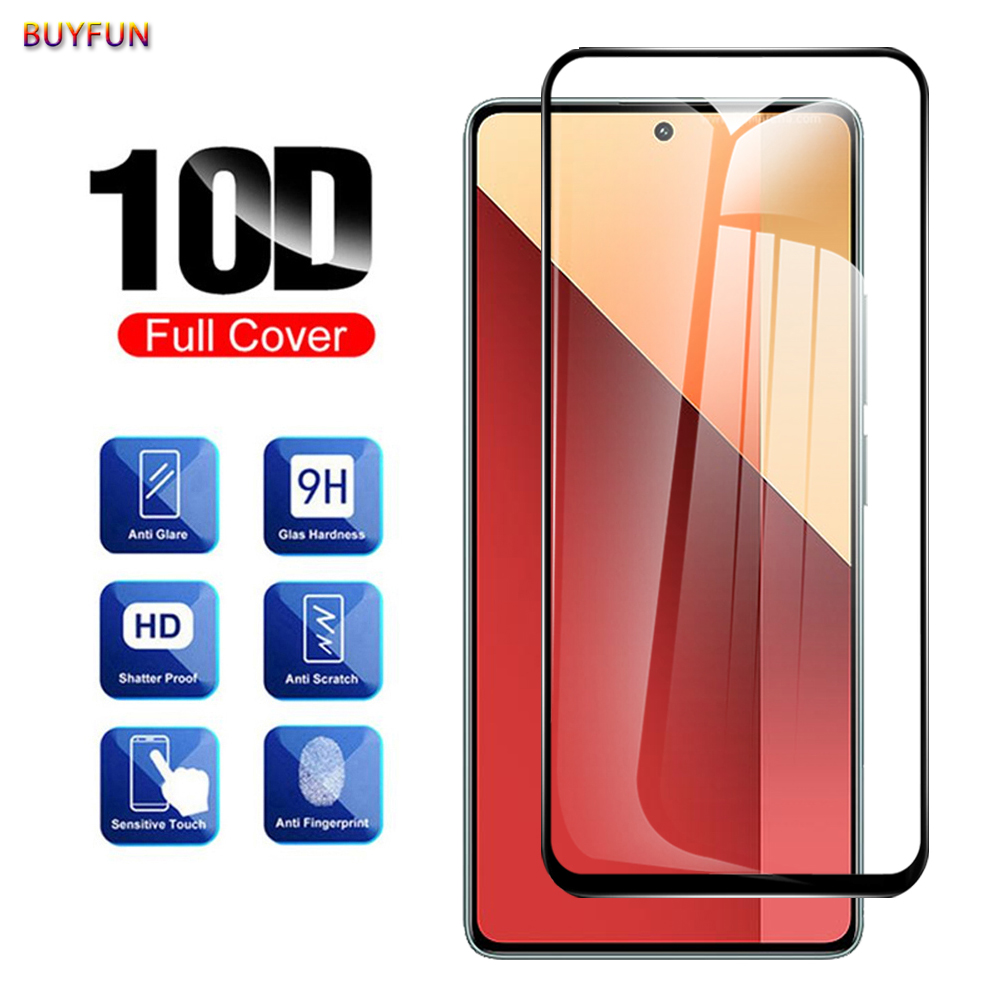 Picture of Xiaomi Poco X4 Pro 5G (6.67 Premium Full Coverage Glass Protector Tempered Glass Screen Protector 9H Hardness