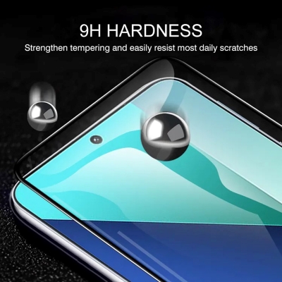 Picture of Xiaomi 11T Pro (6.67 Premium Full Coverage Glass Protector Tempered Glass Screen Protector 9H Hardness