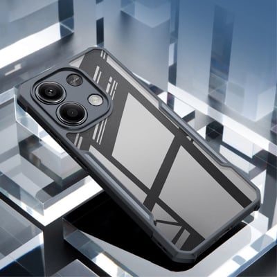Picture of Xundd Protective Cover For Xiaomi Poco X6 Cases Shockproof Airbag Bumper Soft Back Transparent Shell Covers