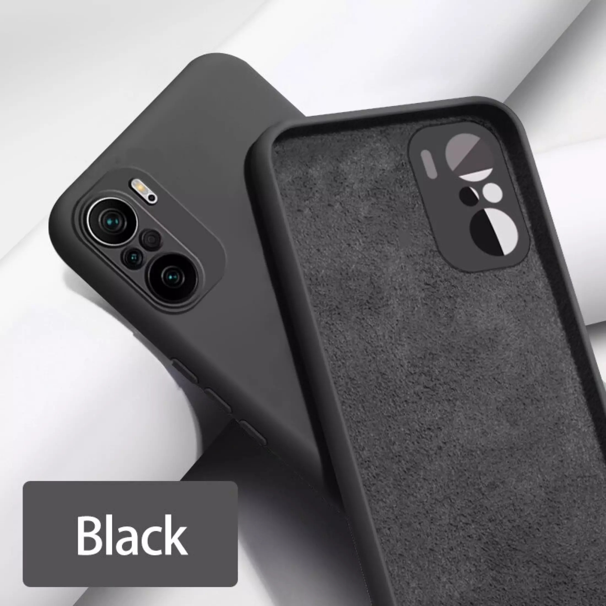 Picture of Xiaomi Poco F3 / Redmi K40 / Redmi K40 Pro / Redmi K40 Pro Plus / Mi 11i / Mi 11X / Mi 11X Pro Soft Silicone Back Cover Phone case Casing