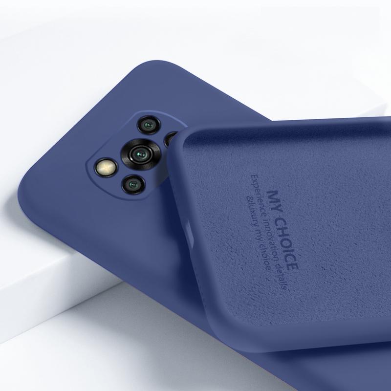Picture of For Xiaomi Poco X3 / Xiaomi Poco X3 Pro Super quality Liquid Silicone Back cover phone Case