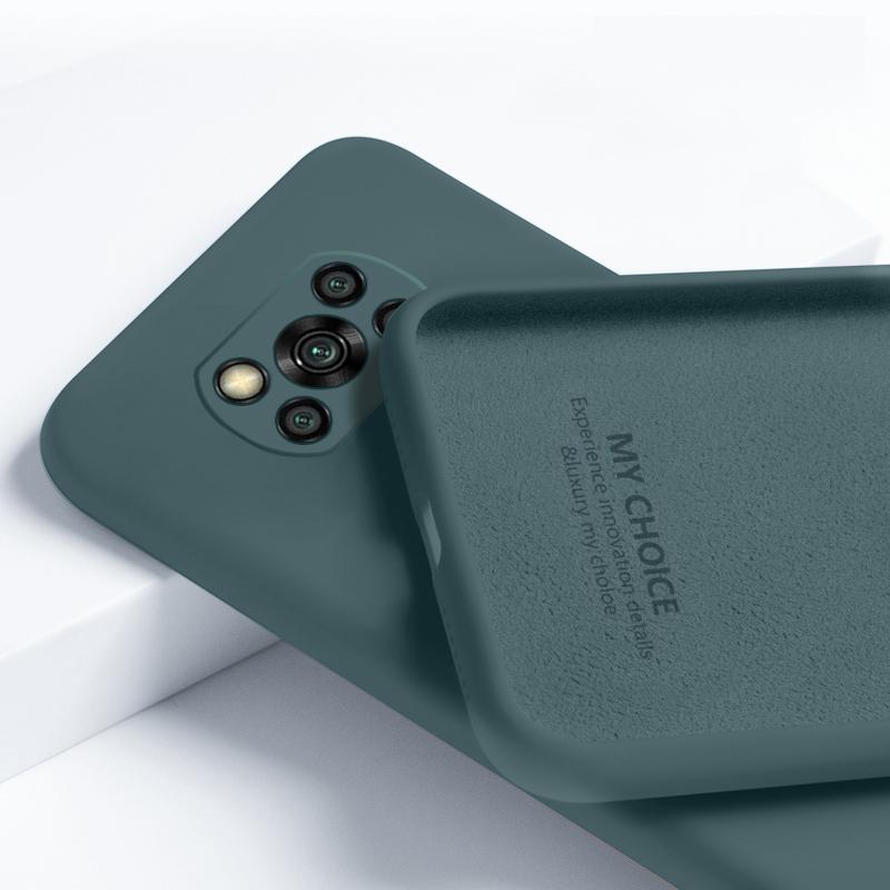 Picture of For Xiaomi Poco X3 / Xiaomi Poco X3 Pro Super quality Liquid Silicone Back cover phone Case