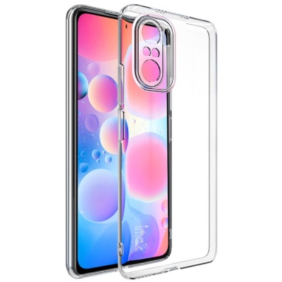 Picture of For Xiaomi Poco F3 Silicone Airbag cover Shockproof Transparent Protective Clear Back Cover TPU Case Cover