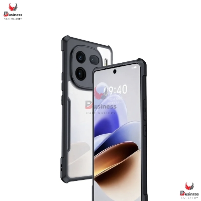 Picture of Xundd Protective Cover For vivo iQOO 12 Cases Shockproof Airbag Bumper Soft Back Transparent Shell Covers