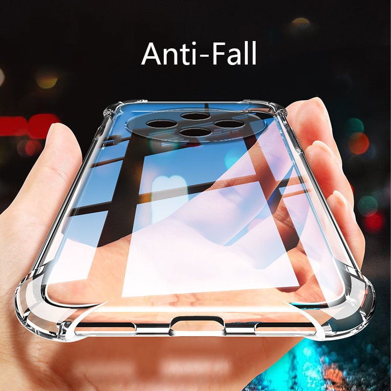 Picture of Sroof Casing For OPPO Reno 12F Couple Simple Shockproof phone case Four Corner Anti Fall Skin Friendly Shell Soft Phone Back Cover