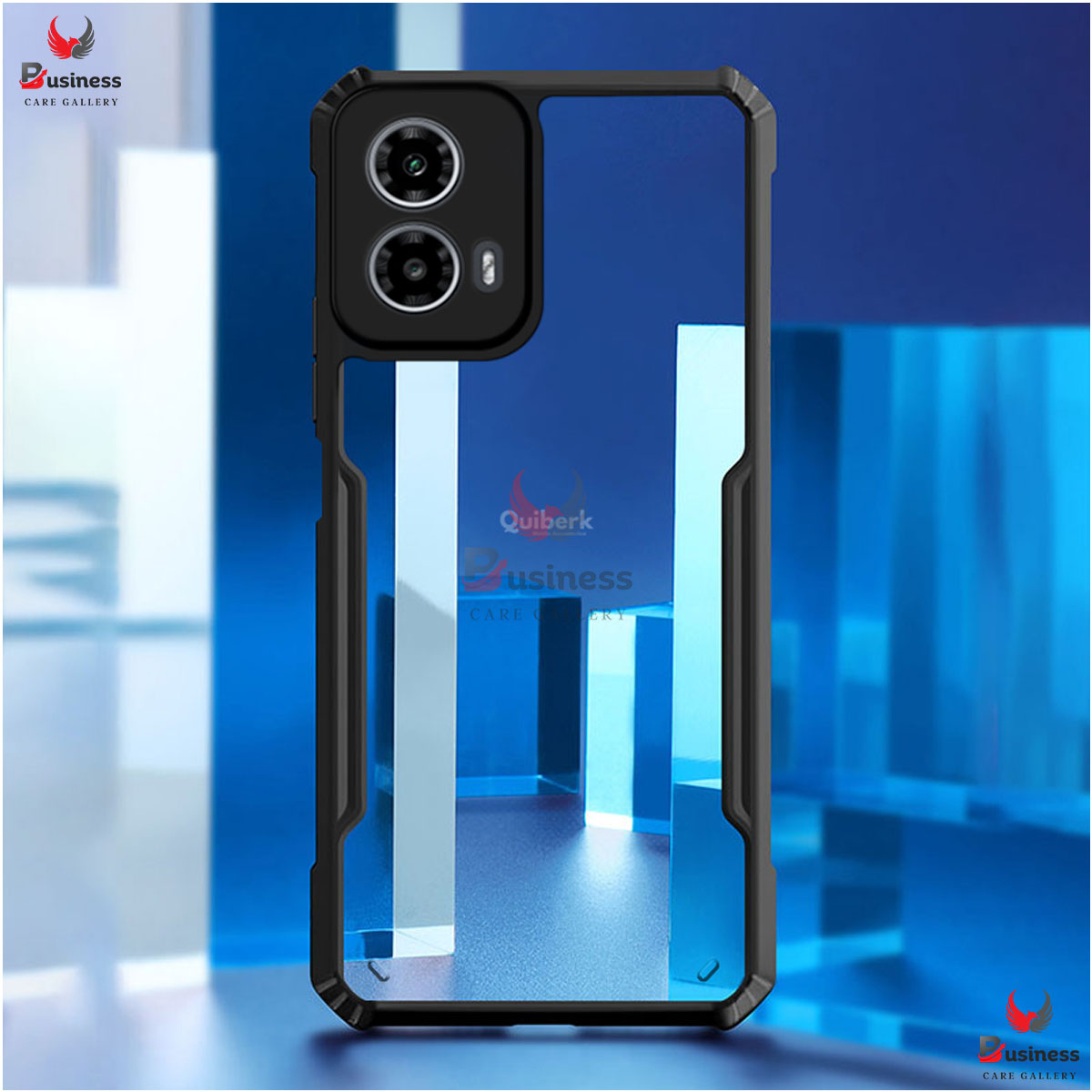 Picture of For Motorola Moto G34 Xundd Protective Transparent Airbag Bumper Back Side Clear Phone Case For Motorola Moto G34 Back Cover