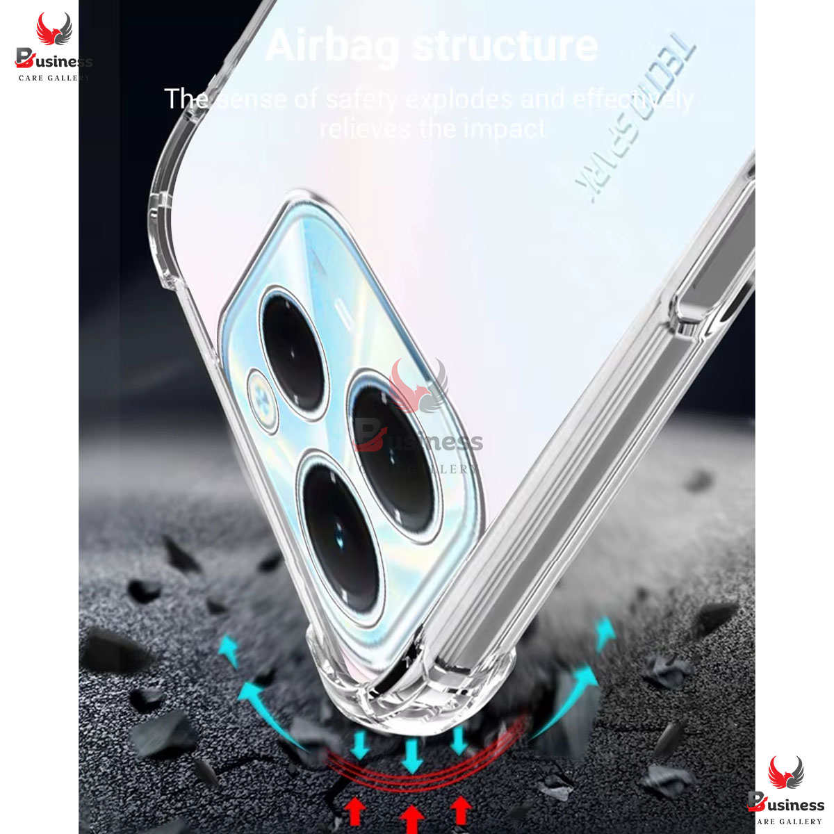 Picture of For Infinix Hot 40 / Hot 40i / Hot 40 pro tecno spark go 2024 spark 20c itel A70 Flexible Clear Transparent Soft TPU Back Case Cover