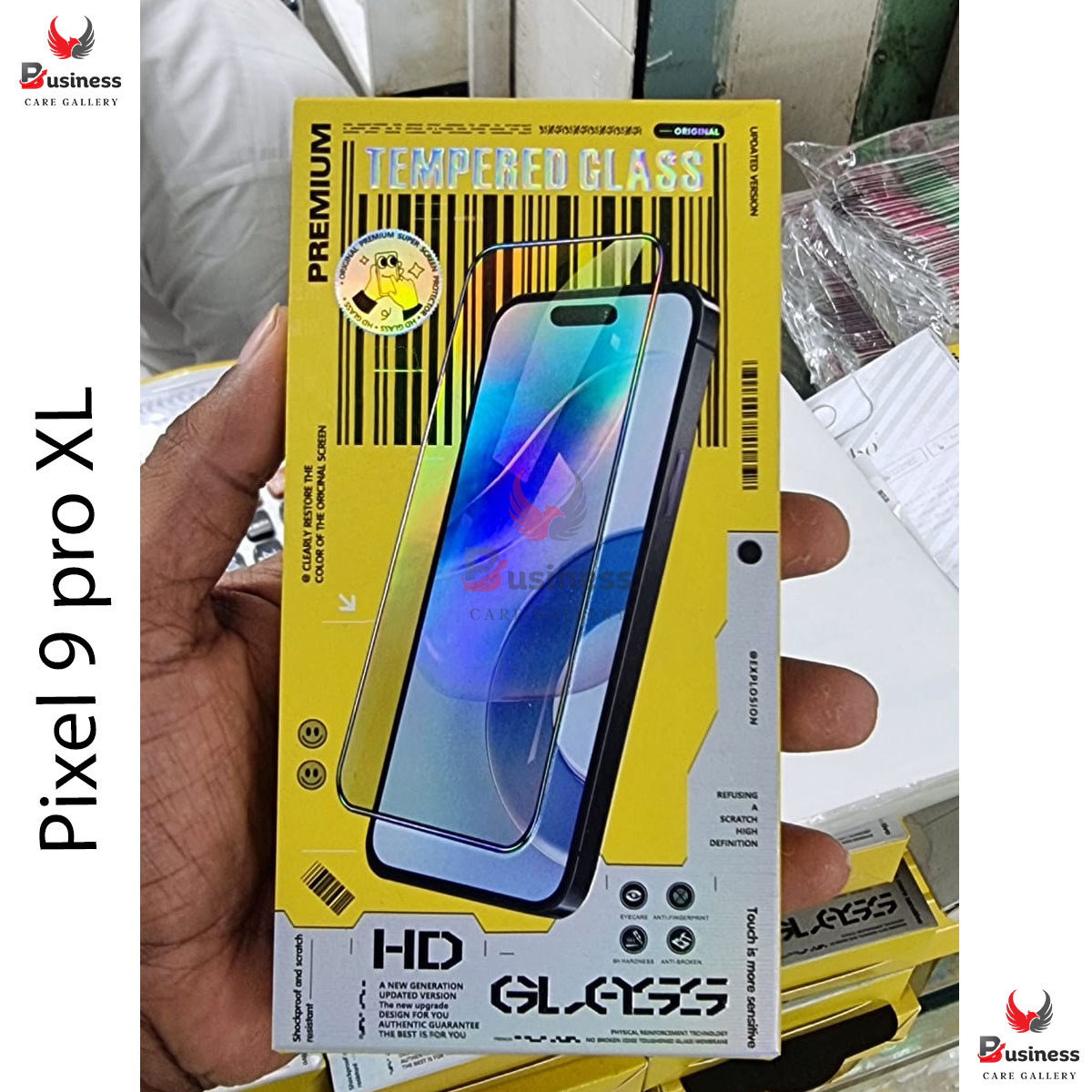 Picture of Google Pixel 9  Full Glue Frame Tempered Glass Screen Protectors