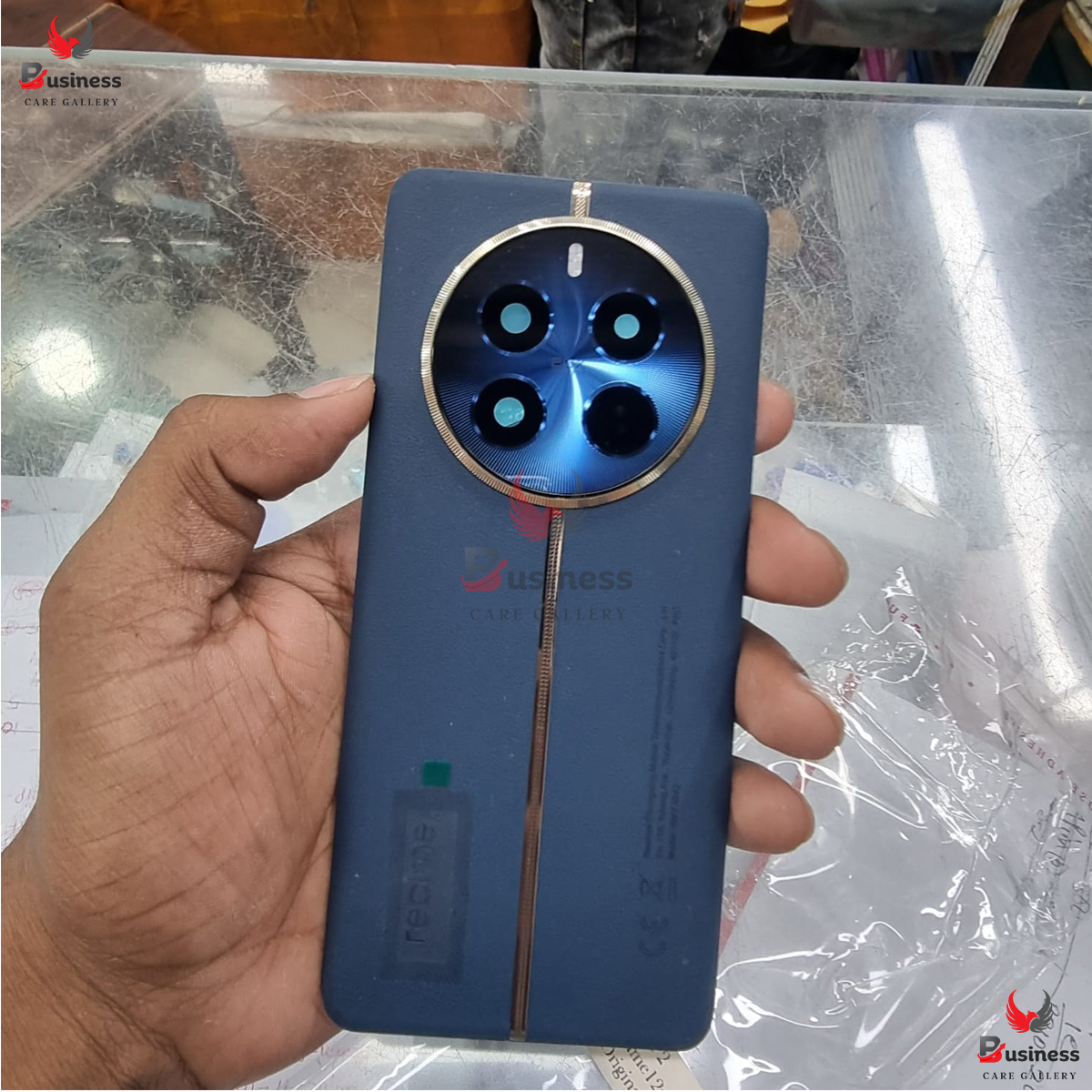 Picture of Replacement Backshell Glass Panel for Realme 12 Pro Backshell Battery Back Door Housing-100% Original
