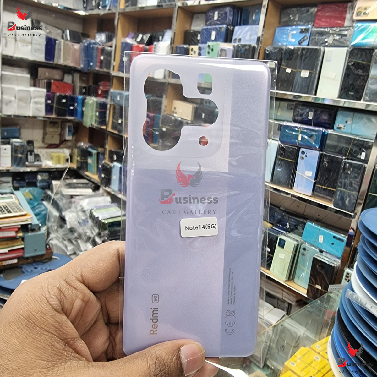 Picture of Replacement Backshell Panel for Xiaomi Redmi Note 14 5G - Battery Back Door Housing