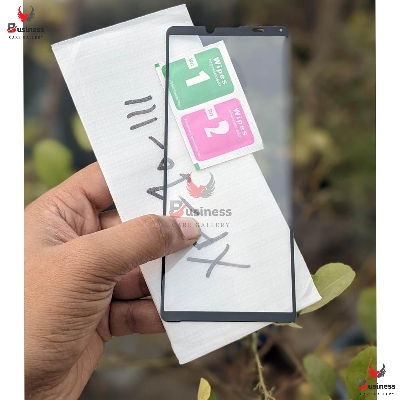 Picture of Edge To Edge Tempered Glass For Sony Xperia 1 Mark 3 (Premium UP PRO Branded Glass With Camera Cut) (Pack of 1)