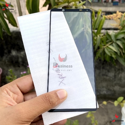 Picture of For Sony Xperia 5 ii Full Tempered Glass Full Glue Premium Quality Ultra Clear Anti-scratch, Anti Oil Stains Screen Protector Edge To Edge Full Screen Coverage Glass Protector