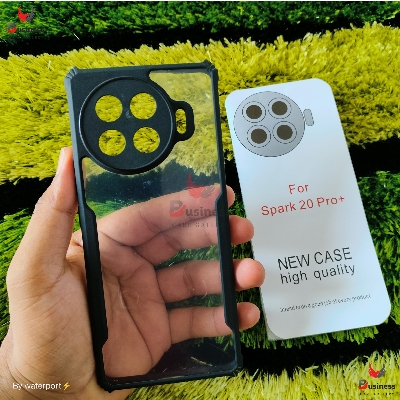 Picture of For Tecno Spark 20 Pro Plus Back Cover Xundd Fusion Tranparent Shockproof With Camera Bump Portective Premium Luxury Back Case TecnoSpark20Pro+/Tecno