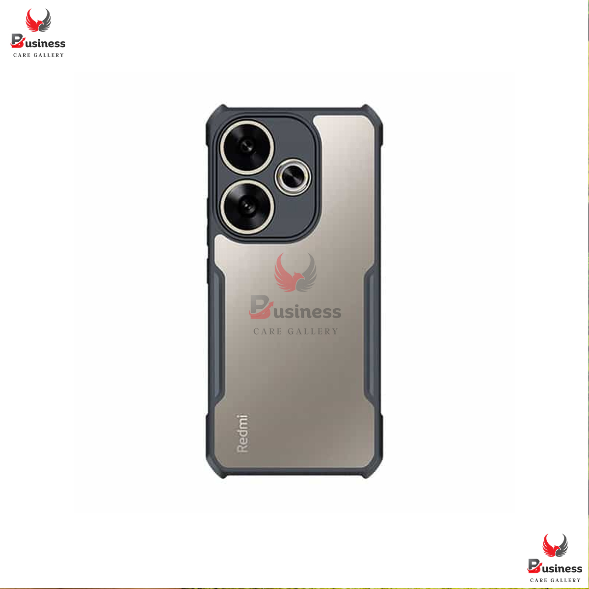 Picture of For Xiaomi Redmi Turbo 3 desigen Transparent CXunddo Shockproof Back Cover Phone Case