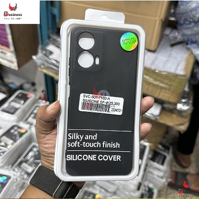 Picture of For Motorola Moto G24 / Motorola Moto G24 Power Box Premium Soft Silicone Shockproof Camera Bumper Protective Trendy Stylish Back Cover