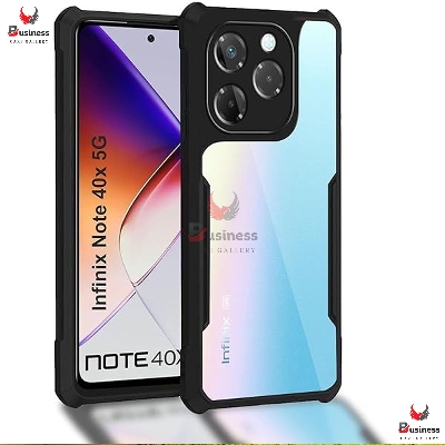 Picture of For Infinix Note 40X 5G new desigen Transparent CXunddo Shockproof Back Cover Phone Case