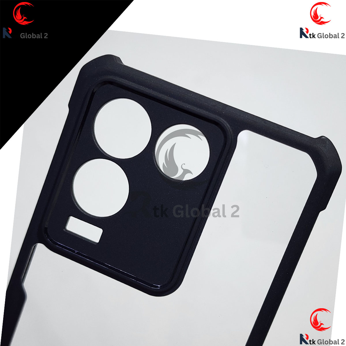 Picture of For vivo iQOO Z7 Pro / Vivo S17e Xunddu Shockproof TPU Bumper Clear Acrylic Mobile Phone Case Back Cover