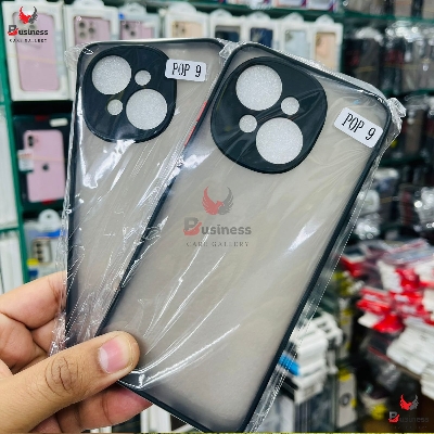 Picture of Tecno Pop 9 / Tecno Spark Go 1 / Tecno Spark Go 2025 Back Cover Mattte Smoke Finised With Camera Protective Back Hard Case For TecnoSparkGO1/TecnoSparkGo2025/TecnoPop9 Back Part