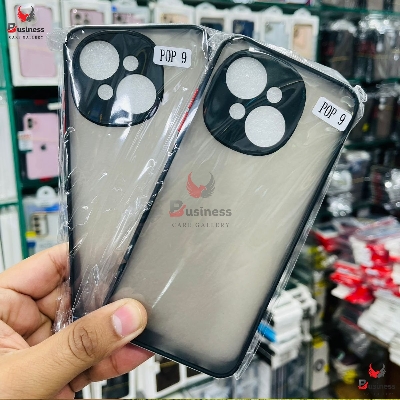 Picture of Tecno Pop 9 / Tecno Spark Go 1 / Tecno Spark Go 2025 Back Cover Mattte Smoke Finised With Camera Protective Back Hard Case For TecnoSparkGO1/TecnoSparkGo2025/TecnoPop9 Back Part