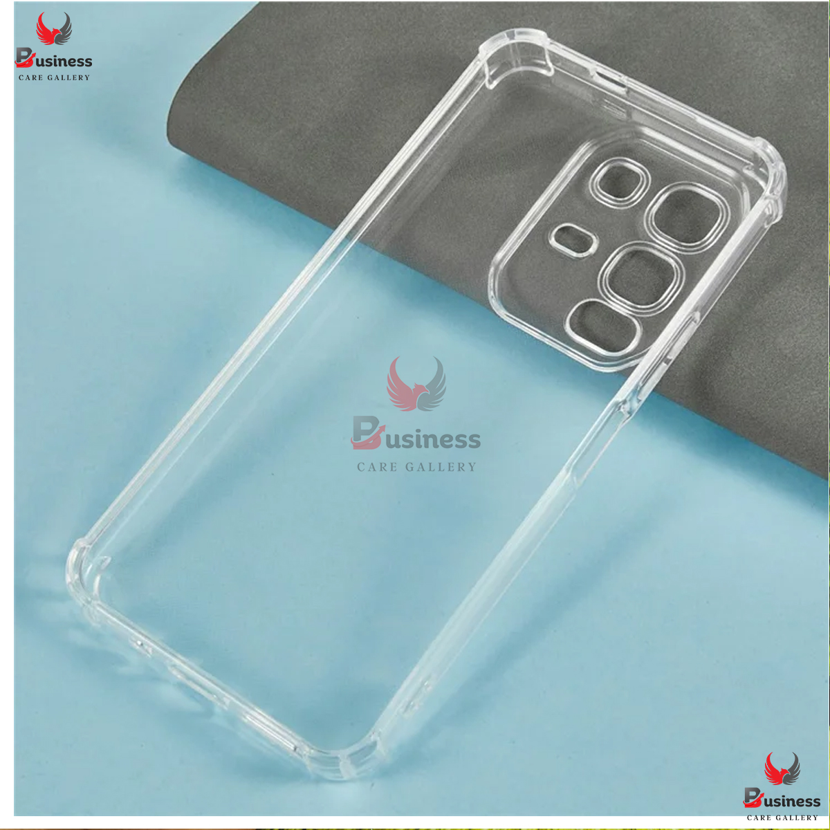 Picture of For Oppo A5 5G 2025 / F29 5G Global Silicone Airbag cover Shockproof Transparent Protective Clear Back Cover TPU Case