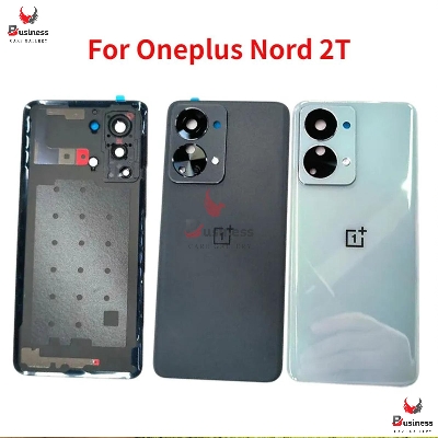 Picture of Replacement Backshell Glass Panel for OnePlus Nord 2T 5G Battery Back Door Housing - 100 Original