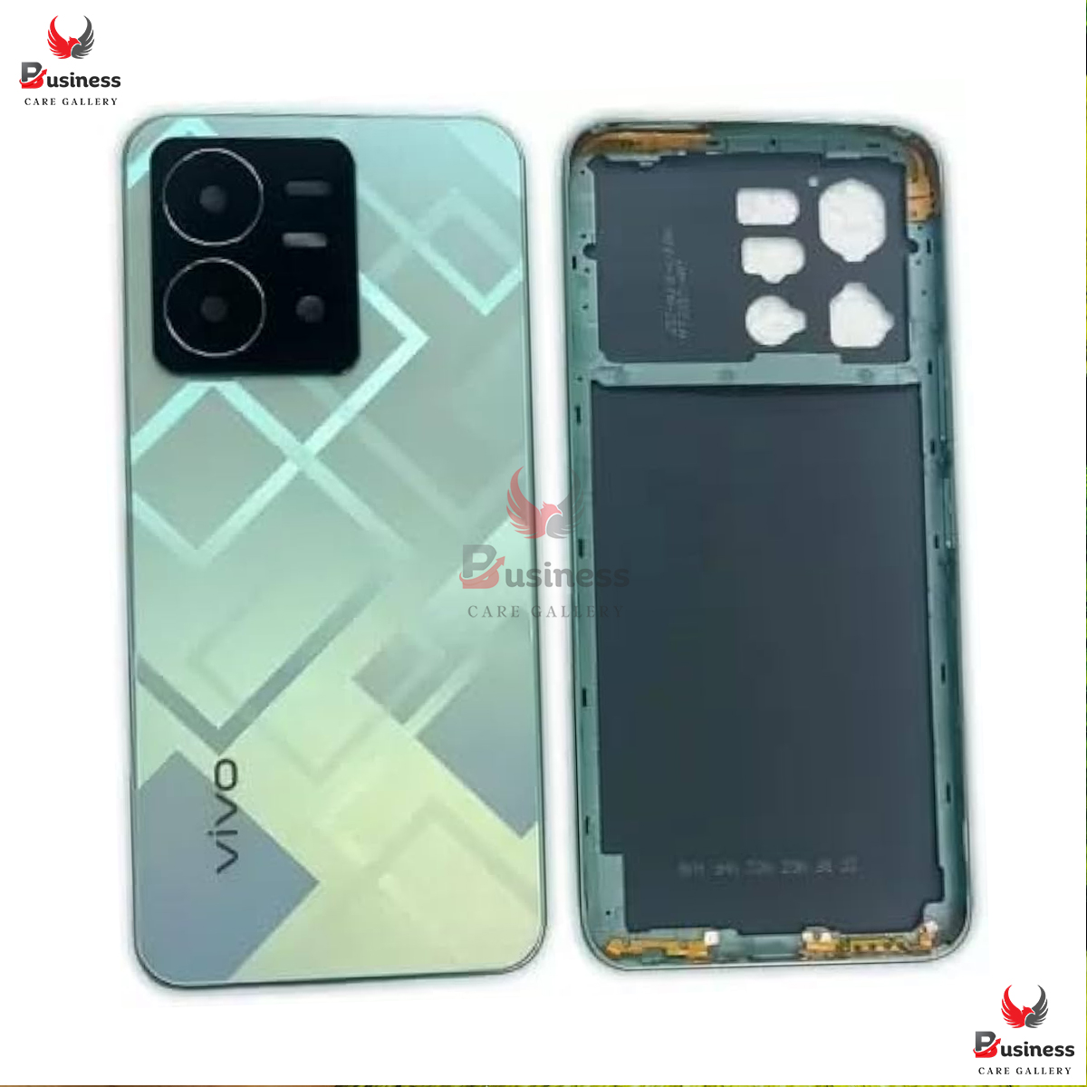 Picture of Replacement Backshell Panel for Vivo Y22 Battery Back Door Back panel + middle feram