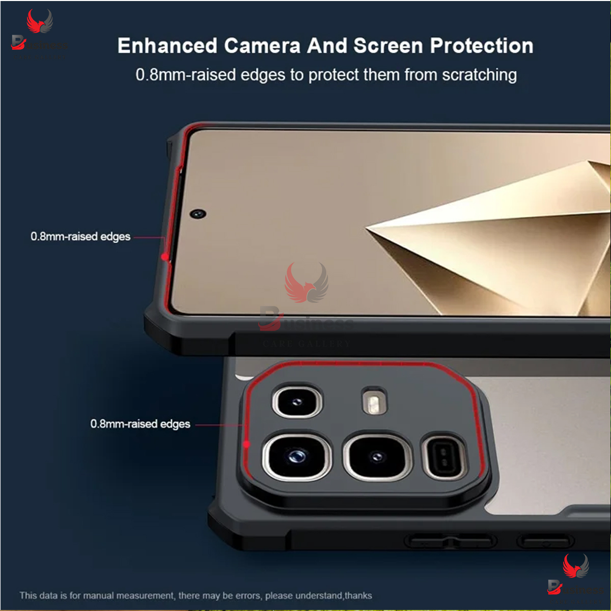 Picture of For Realme C71 4g Xundd Case Shockproof Transparent Clear Airbag Phone Case For Realme C71 Back Cover