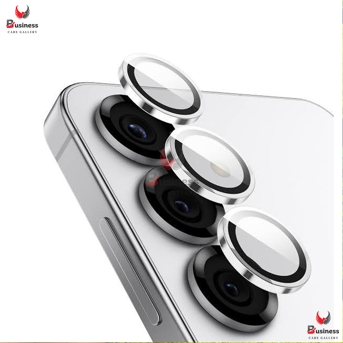 Picture of For Samsung Galaxy A55 Metal Camera Protector Lens Tempered Glass Camera Case For Samsung Galaxy Lens Ring