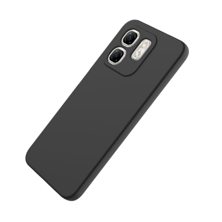 Picture of nfinix Smart 9 _ Smart 9 HD _ Hot 50i Back Cover Soft Matt Official Clothe Inside Liquid Silicon Case Camera Protection Phone Case for Infinix Hot 50i _ Smart 9 _ Smart 9 HD