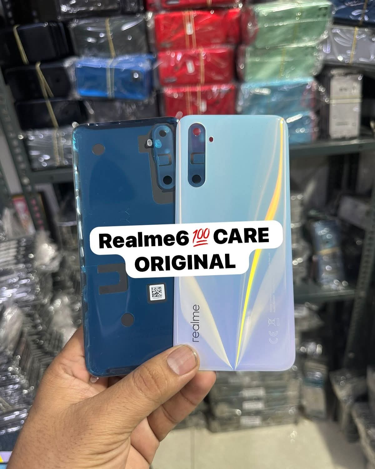 Picture of For Realme 6 Back Panel  Back shell Replacement Spare Parts