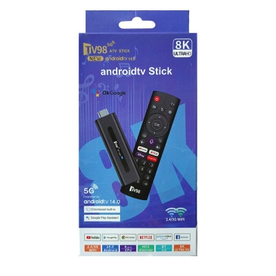 Picture of Android TV STICK TV98 5G ATV STICK 8K Ultra HD 1000 Free TV Channel Live