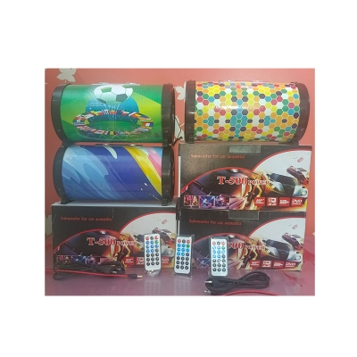 Picture of Ac/Dc Bluetooth Speaker Subwoofer Car Acoustics 500W Power Enjoy Powerful Sound Ac/Dc Bluetooth Speaker And Subwoofer Speaker T-500 Power