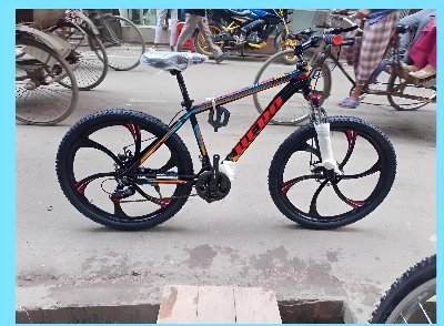 Picture of 26 inchi 21 Speed Gear Cycle With Suspension Lockout fork High Rim Coloring Fat Spoke With Shimano Parts