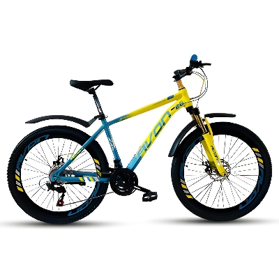 Picture of 26 inchi 21 Speed Gear Cycle With Suspension Lockout fork High Rim Coloring Fat Spoke With Shimano Parts