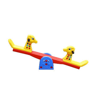 Picture of Twin Bob Horse Seesaw Easy Set Up Playset for Indoor Outdoor Backyard, Easy to Store, Safe Toy for Toddler, Kids Premium Kids Plastic Slide – Indoor & Outdoor Baby Slider | Durable & Safe Children Playground Toy