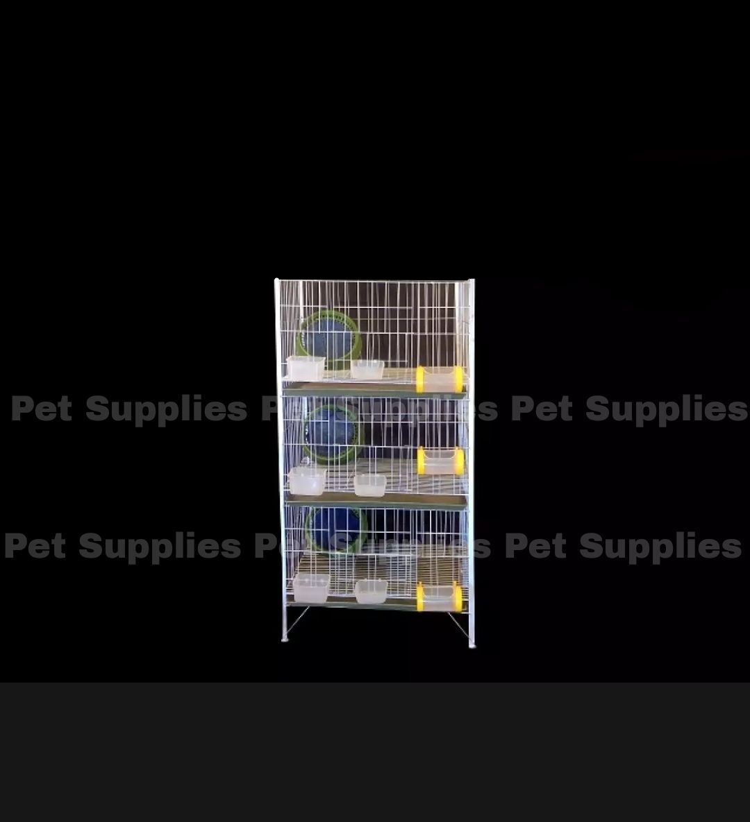 Picture of All Types of Many Floor Pigeon Cage – Made with 13 No. Wire & Complete Accessories (Tray, Water & Food Containers, Breeding Cloth) | Size 24×18×13 Wholesale & Retail in Bangladesh