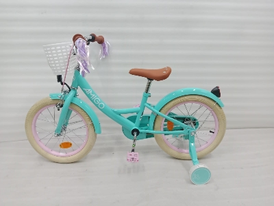 Picture of 20 Inch Ladies / Girls Bicycle with Back Seat Carrier, Front Basket, Full Wheel Mudguard & Chain Protector – Stylish & Safe Female Cycle