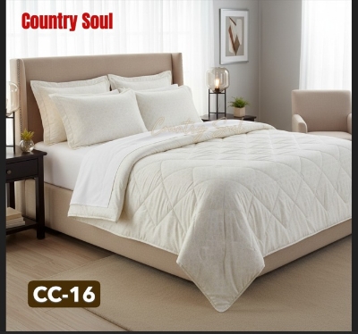 Picture of Country Soul Chinise Microfiber King Size Comforter, 7 Feet By 7.5 Feet, Super Soft, 8 Ounch Padding, Comes With Excellent Bag 1 Pcs