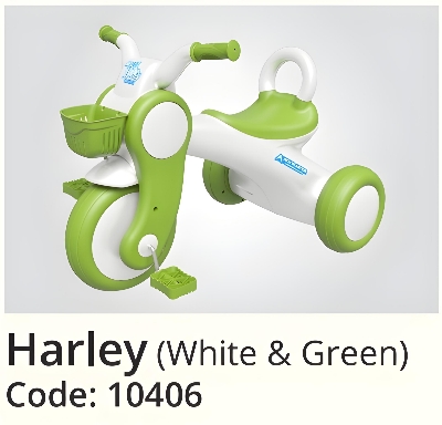 Picture of Harley Baby Tricycle this tricycle ensures stability and balance during rides. Its adjustable seat grows with your child