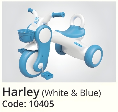 Picture of Harley Baby Tricycle this tricycle ensures stability and balance during rides. Its adjustable seat grows with your child