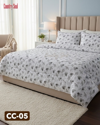 Picture of Country Soul Chinise Microfiber King Size Comforter, 7 Feet By 7.5 Feet, Super Soft, 8 Ounch Padding, Comes With Excellent Bag 1 Pcs