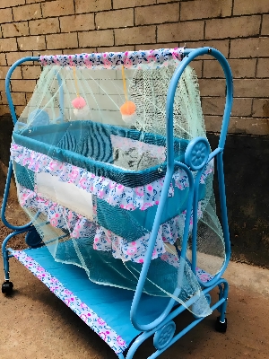 Picture of Dolna Bed For New Born Baby A Cozy Nest Cradle model no MS-180  dolna bed with mosquito net Bacchader Dolna Baby Dolna
