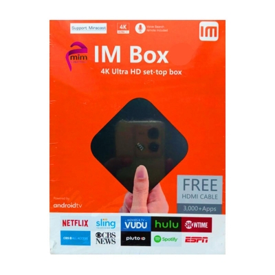 Picture of iM Box  4K Ultra HD Set-Top Box 4K Ultra HD Quad Core with Voice Remote