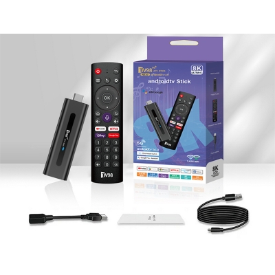 Picture of TV98 Android TV STICK 5G ATV STICK 8K Ultra HD 1000 Free TV Channel Live