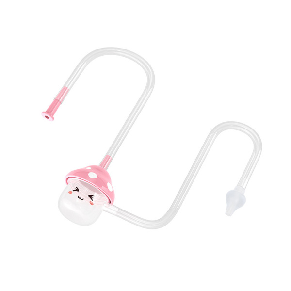 Picture of Two-tube mushroom-shaped mouth-suction baby nasal aspirator for newborns to suck snot and baby nasal aspirator for nose cleaning(1pcs)