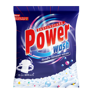 Picture of Power Wash White Detergent Powder 200g